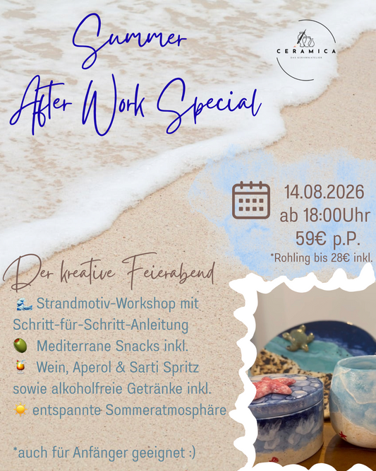 Summer After Work Special – Strandmotiv-Workshop | Zusatztermin
